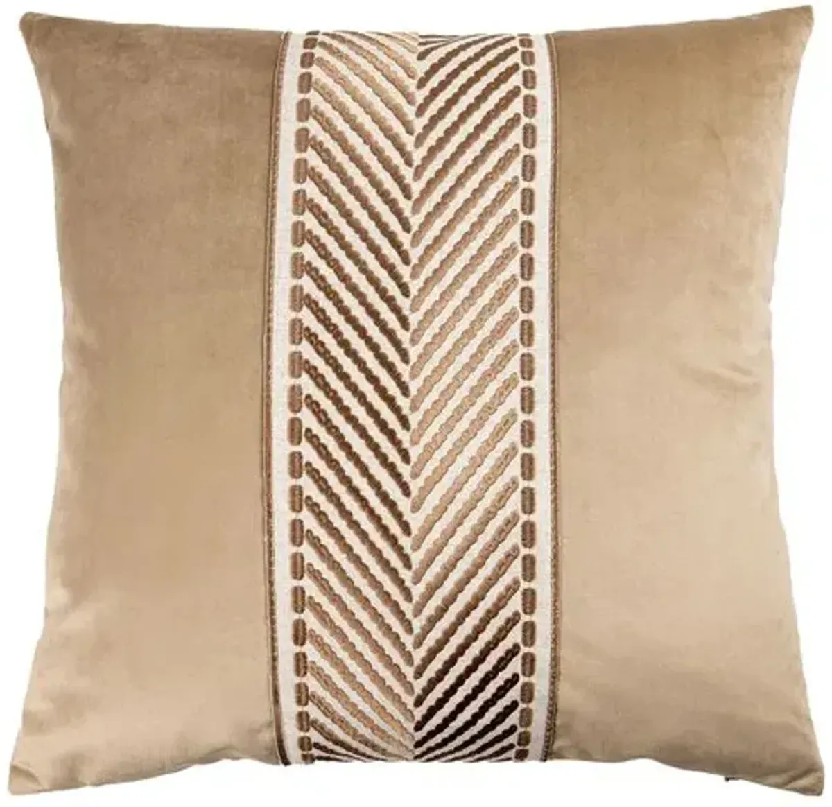 Brooks Velvet Pillow - The Piper Collection - Handcrafted