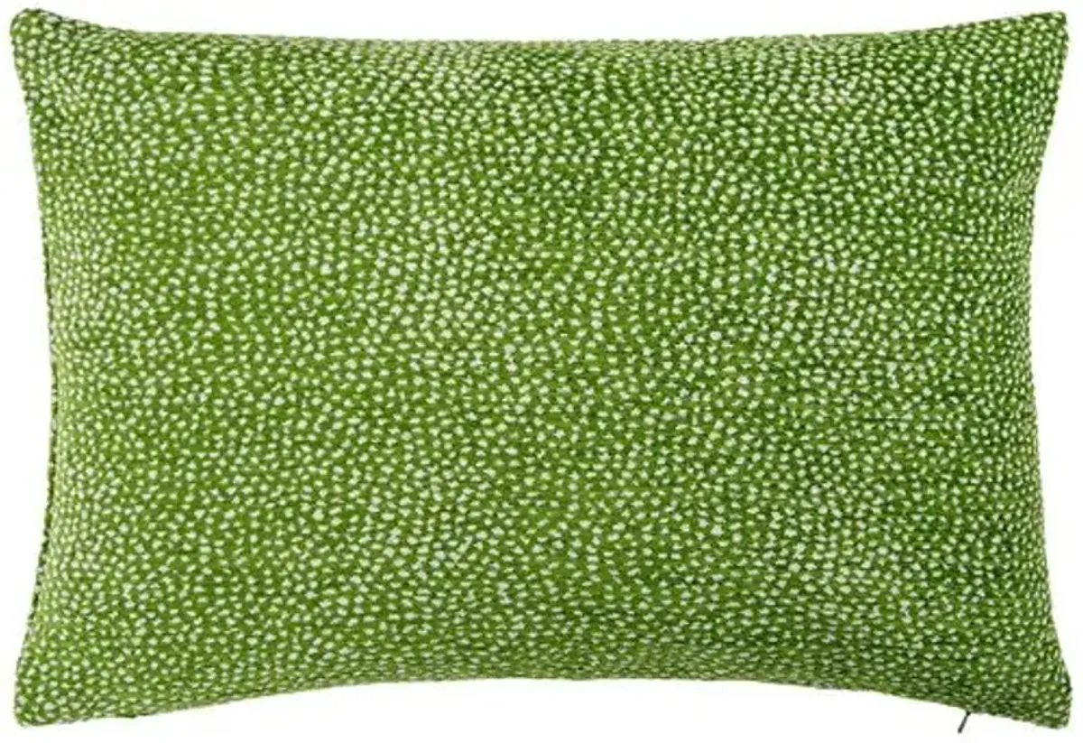 Gemma Velvet Lumbar Animal Dot Pillow - The Piper Collection