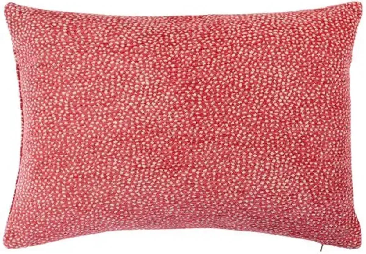 Gemma Velvet Lumbar Animal Dot Pillow - The Piper Collection