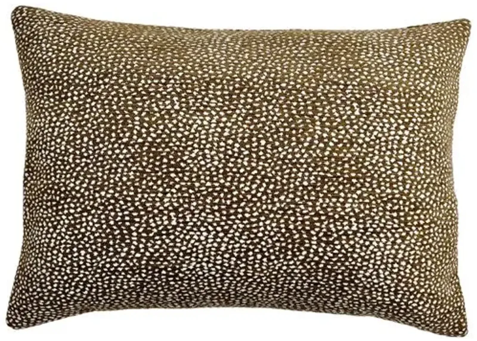 Gemma Velvet Lumbar Animal Dot Pillow - The Piper Collection