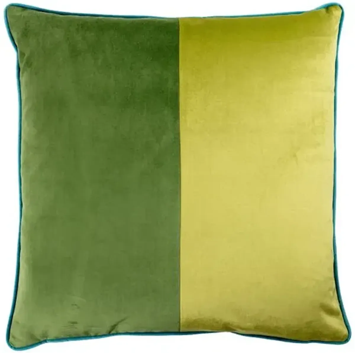 Andrews Colorblock Velvet Pillow - The Piper Collection