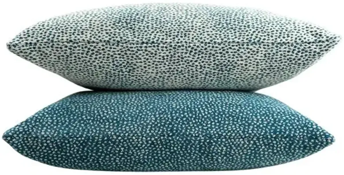 Julia Velvet Animal Dot Pillow - The Piper Collection