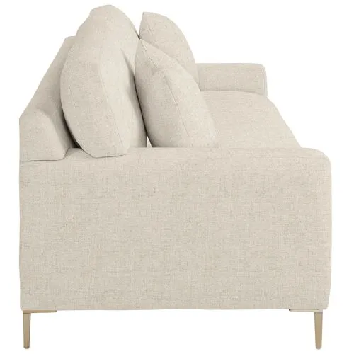 Hinton Sofa - Crypton Linen - Handcrafted