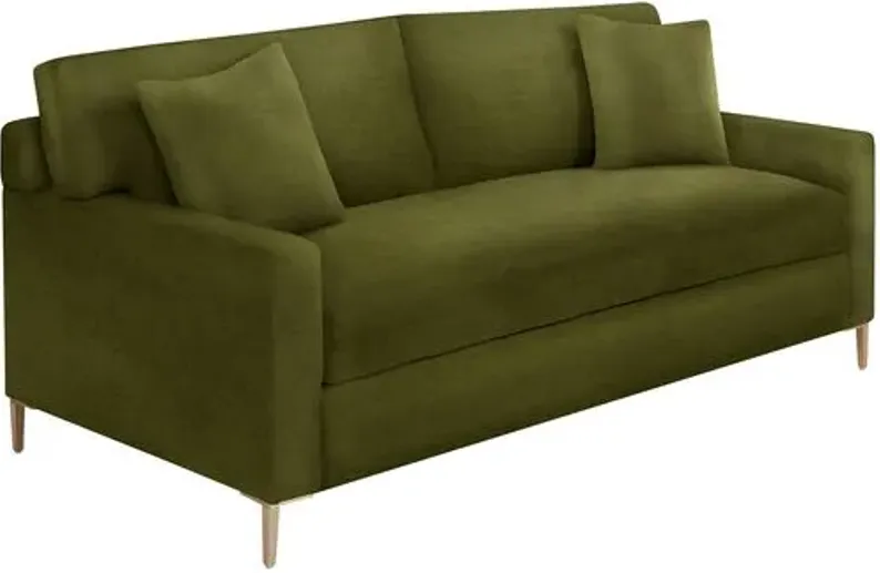 Hinton Sofa - Crypton Velvet - Handcrafted