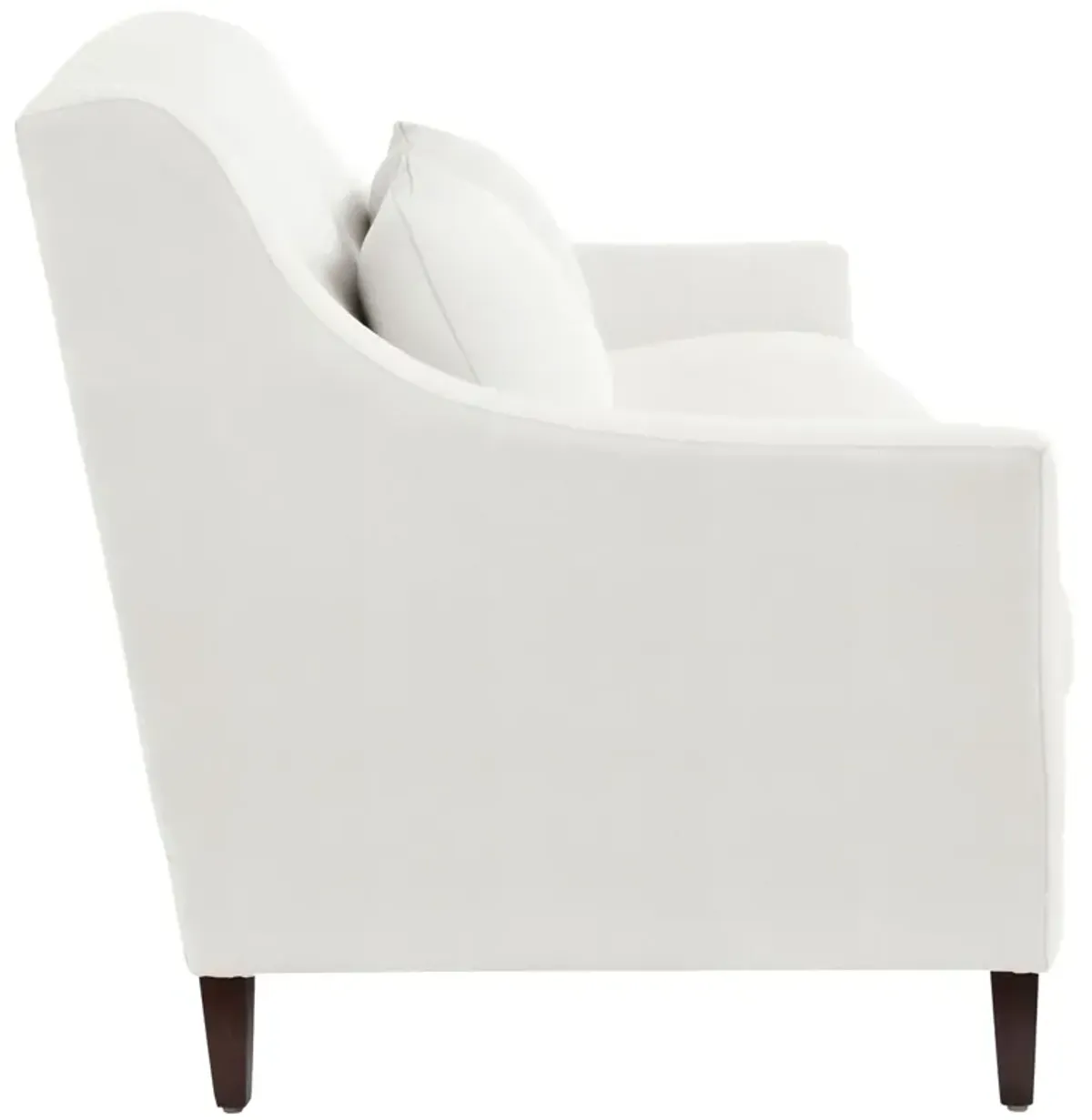 Dawes Sofa, White Crypton Cotton