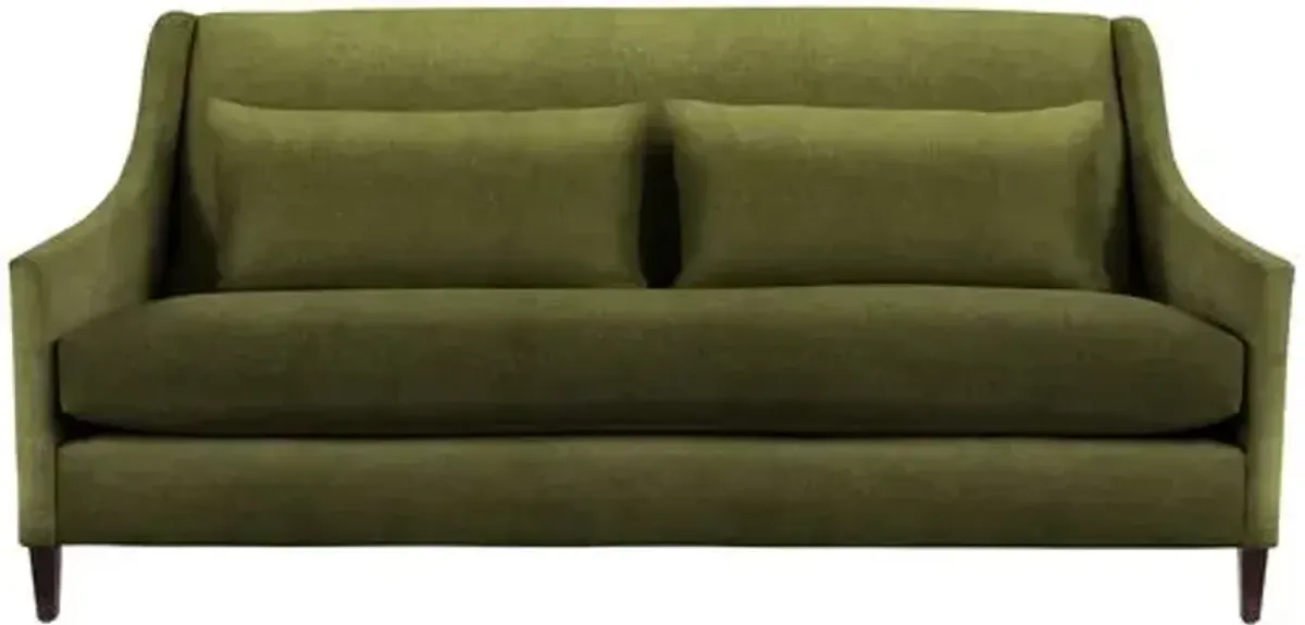 Dawes Sofa - Crypton Velvet - Handcrafted