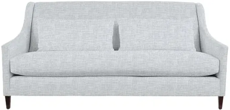 Dawes Sofa - Inside Out Ticking Stripe - Handcrafted