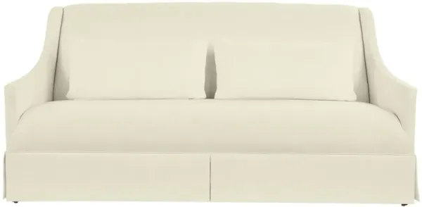 Dawes Skirted Sofa, Crypton Linen