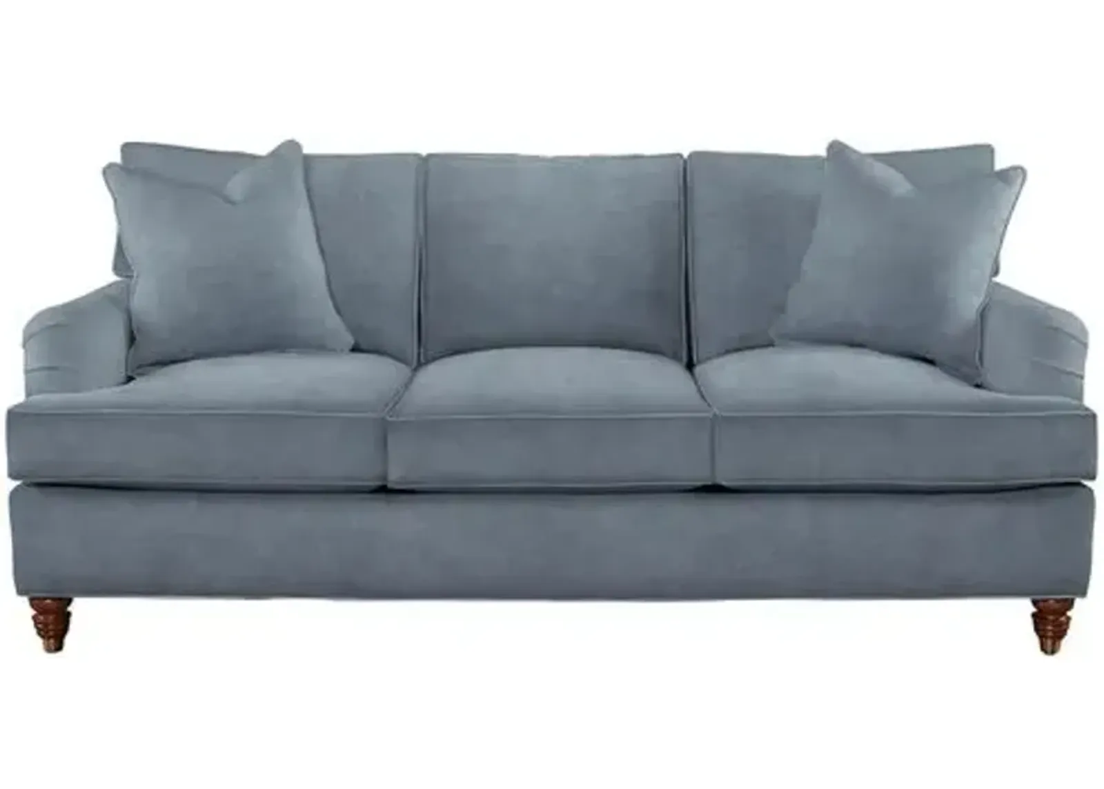 Kate Sofa - Crypton Velvet - Handcrafted