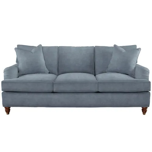 Kate Sofa - Crypton Velvet - Handcrafted