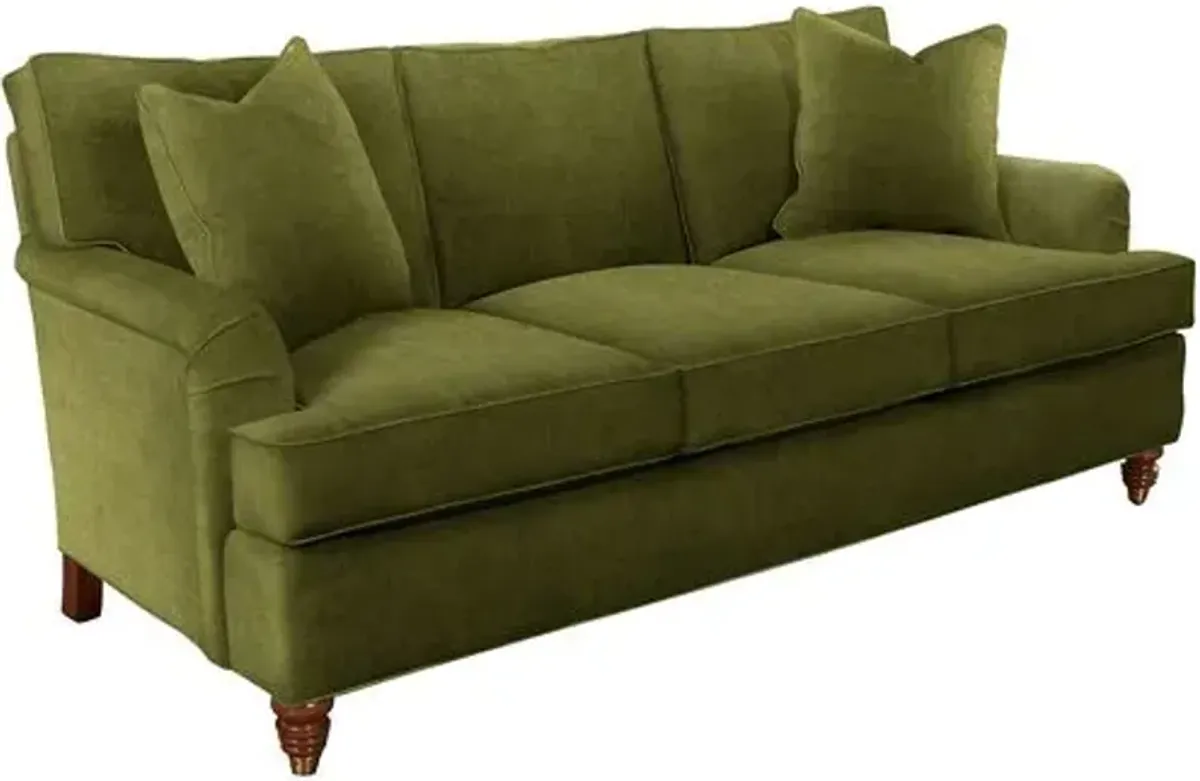 Kate Sofa - Crypton Velvet - Handcrafted