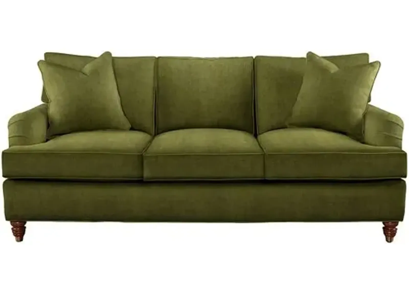 Kate Sofa - Crypton Velvet - Handcrafted