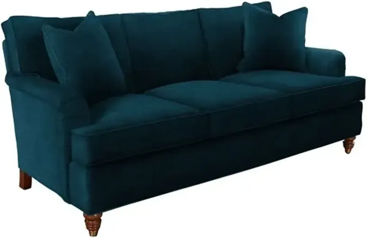 Kate Sofa - Crypton Velvet - Handcrafted