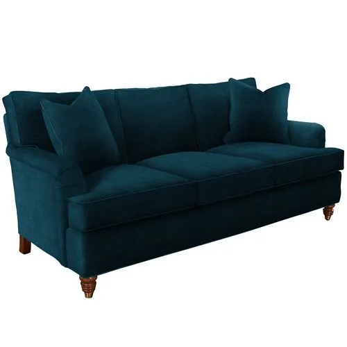 Kate Sofa - Crypton Velvet - Handcrafted