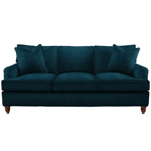 Kate Sofa - Crypton Velvet - Handcrafted