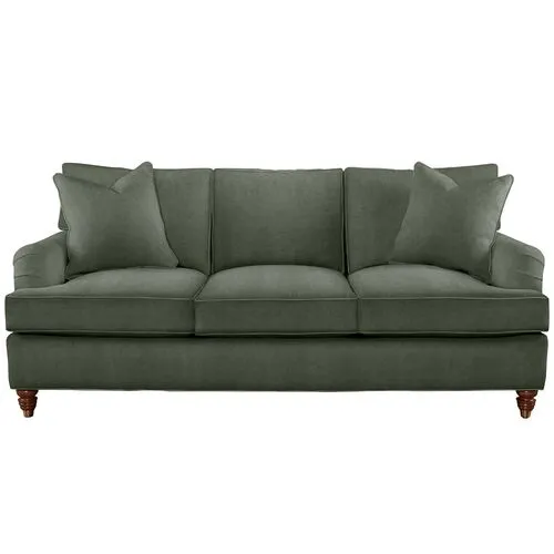 Kate Sofa - Crypton Velvet - Handcrafted