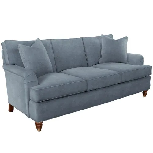 Kate Sofa - Crypton Velvet - Handcrafted