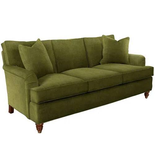 Kate Sofa - Crypton Velvet - Handcrafted