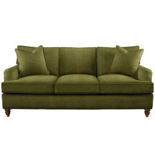 Kate Sofa - Crypton Velvet - Handcrafted