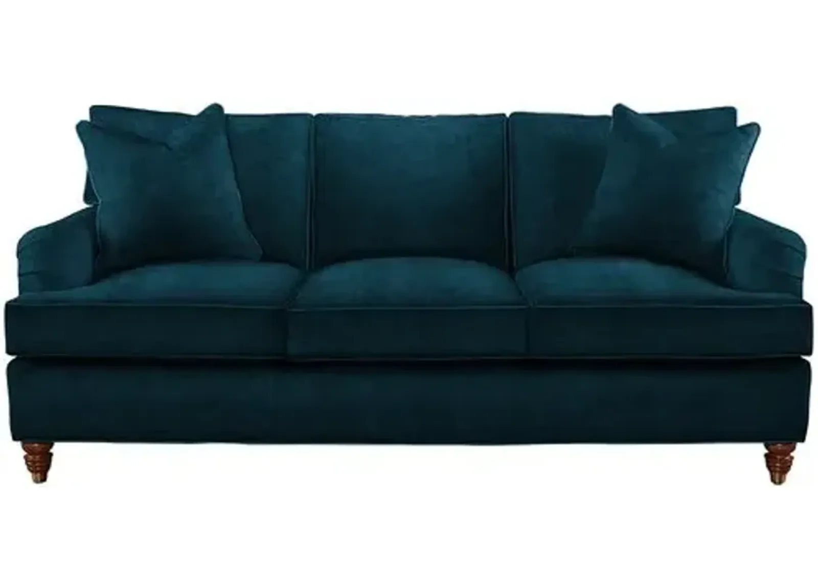 Kate Sofa - Crypton Velvet - Handcrafted