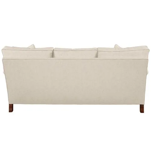 Kate Queen Sleeper Sofa - Crypton Linen - Handcrafted