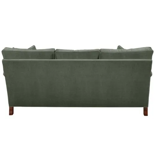 Kate Queen Sleeper Sofa - Crypton Velvet - Handcrafted