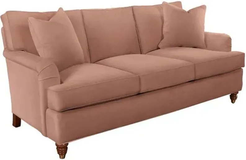 Kate Sofa - Crypton Velvet - Handcrafted by One Kings Lane | Furniture.com