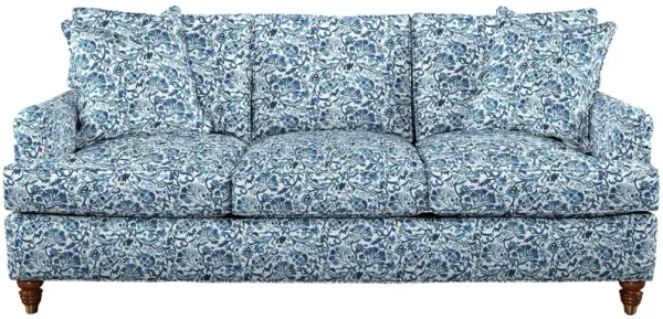Kate Queen Sleeper Sofa, Indigo Floral