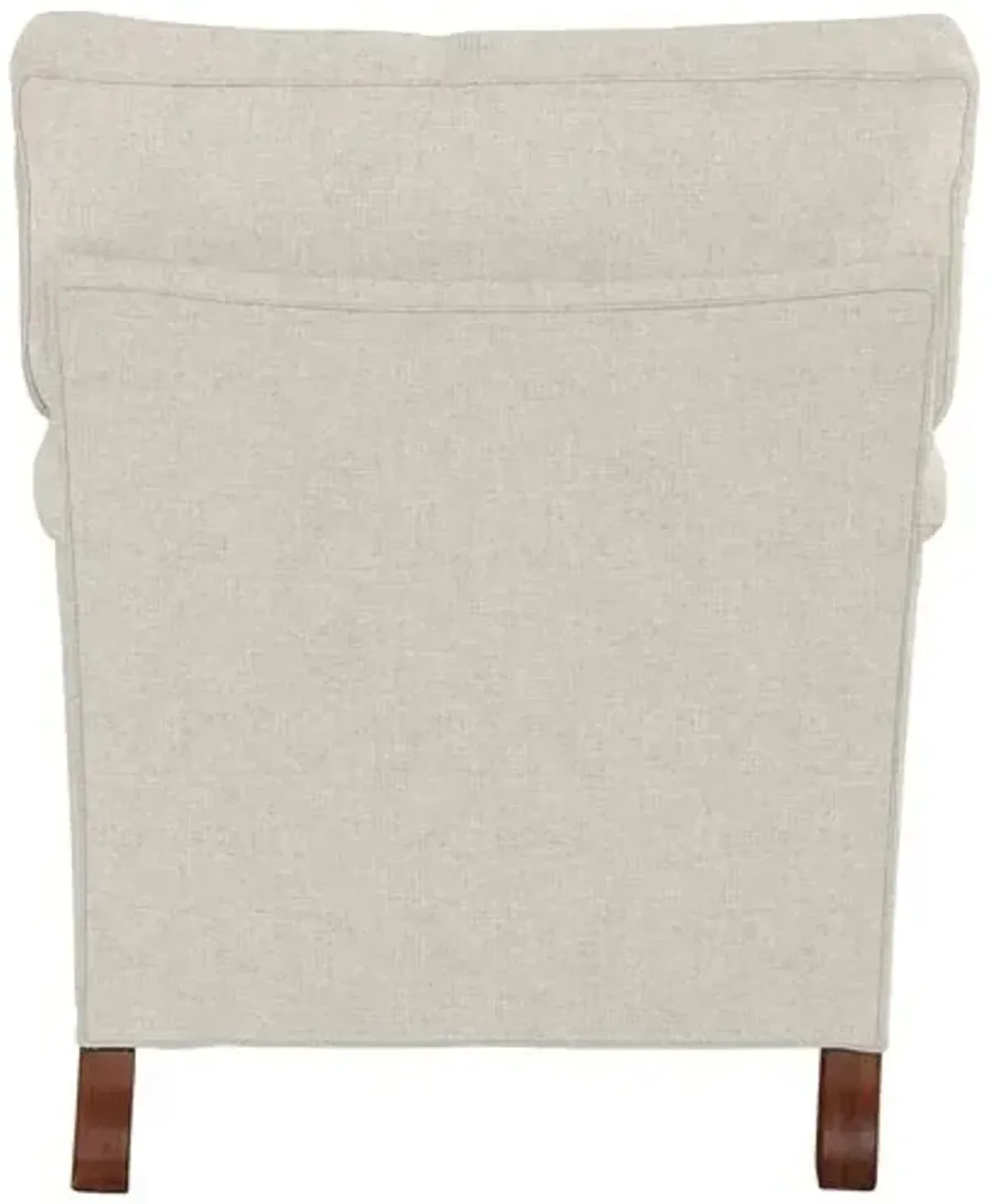 Kate Chair - Crypton Linen - Handcrafted - Ivory