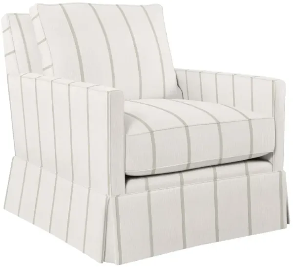 Auburn Club Chair, Jamie Stripe