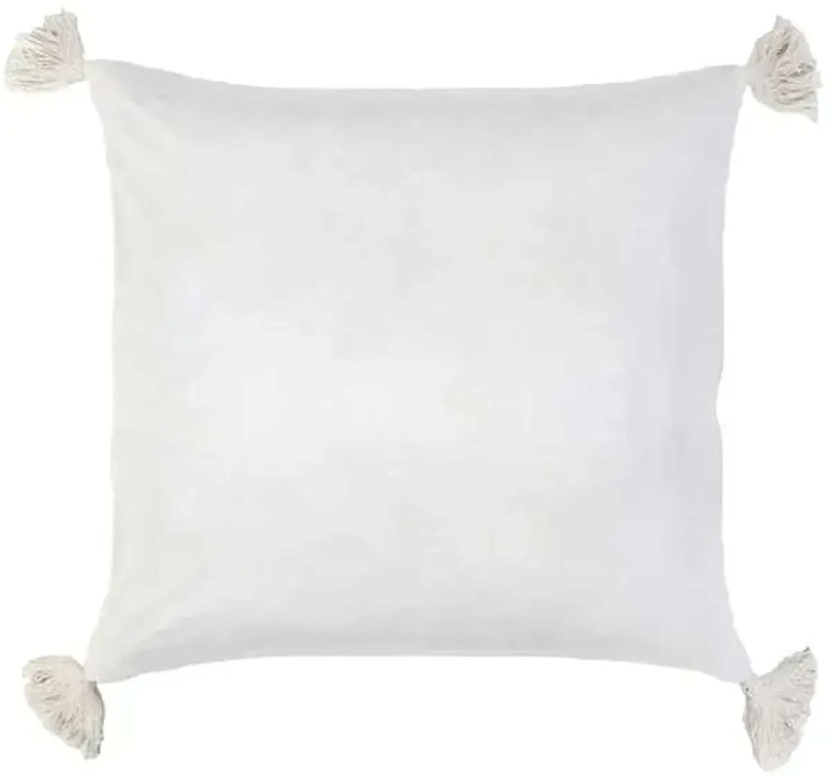 Bianca 20x20 Pillow - White - Pom Pom at Home