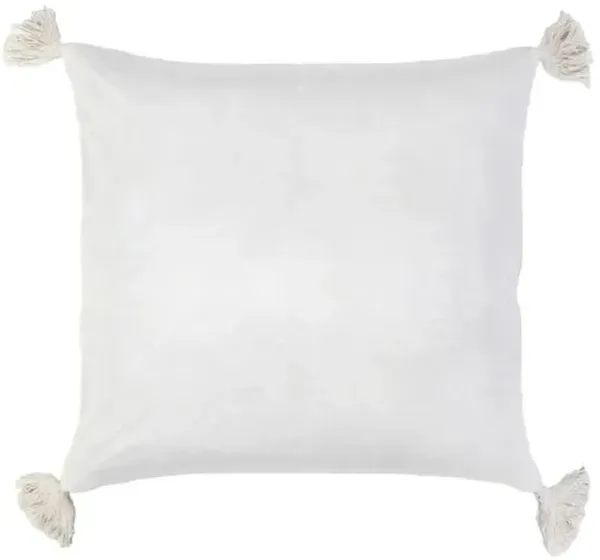 Bianca 20x20 Pillow - White - Pom Pom at Home