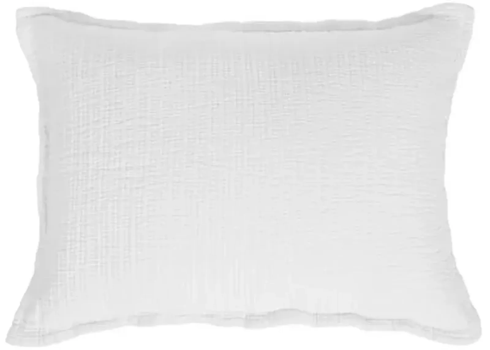 Chatham Sham - Pom Pom at Home - White