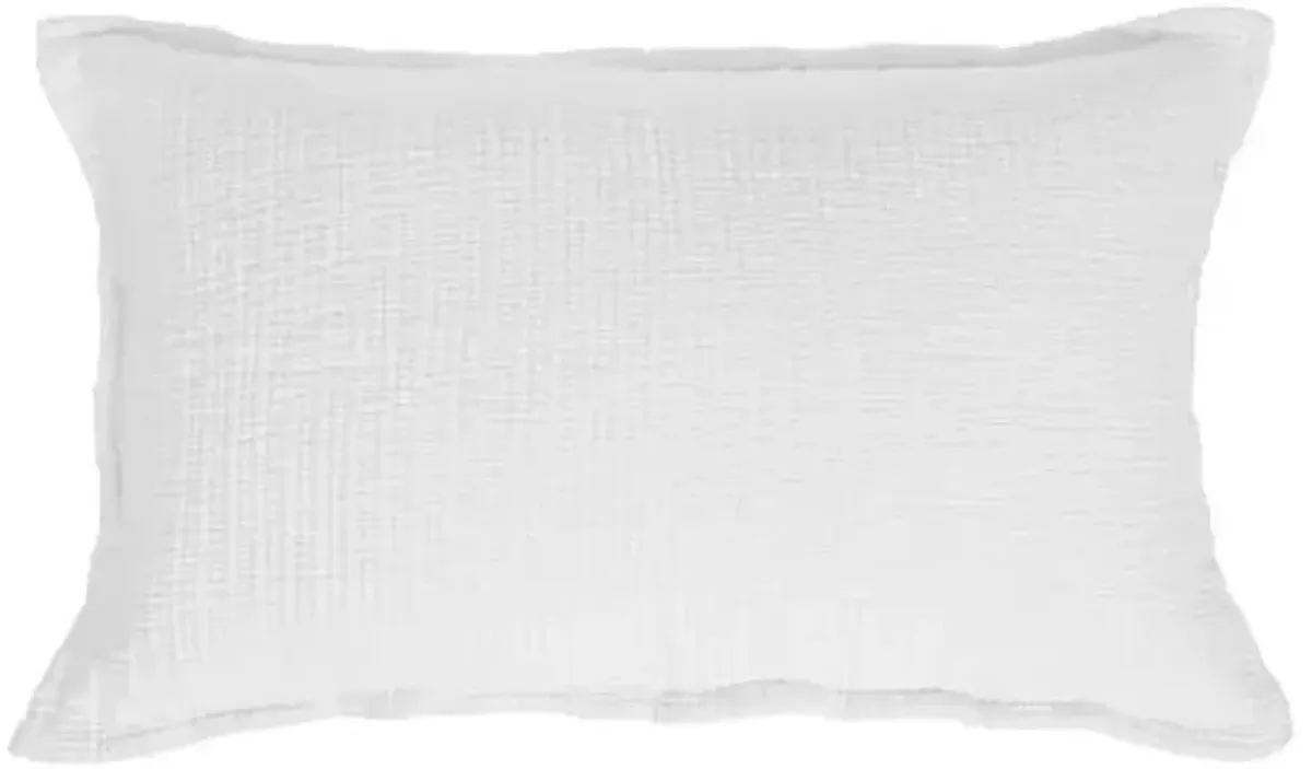 Chatham Sham - Pom Pom at Home - White