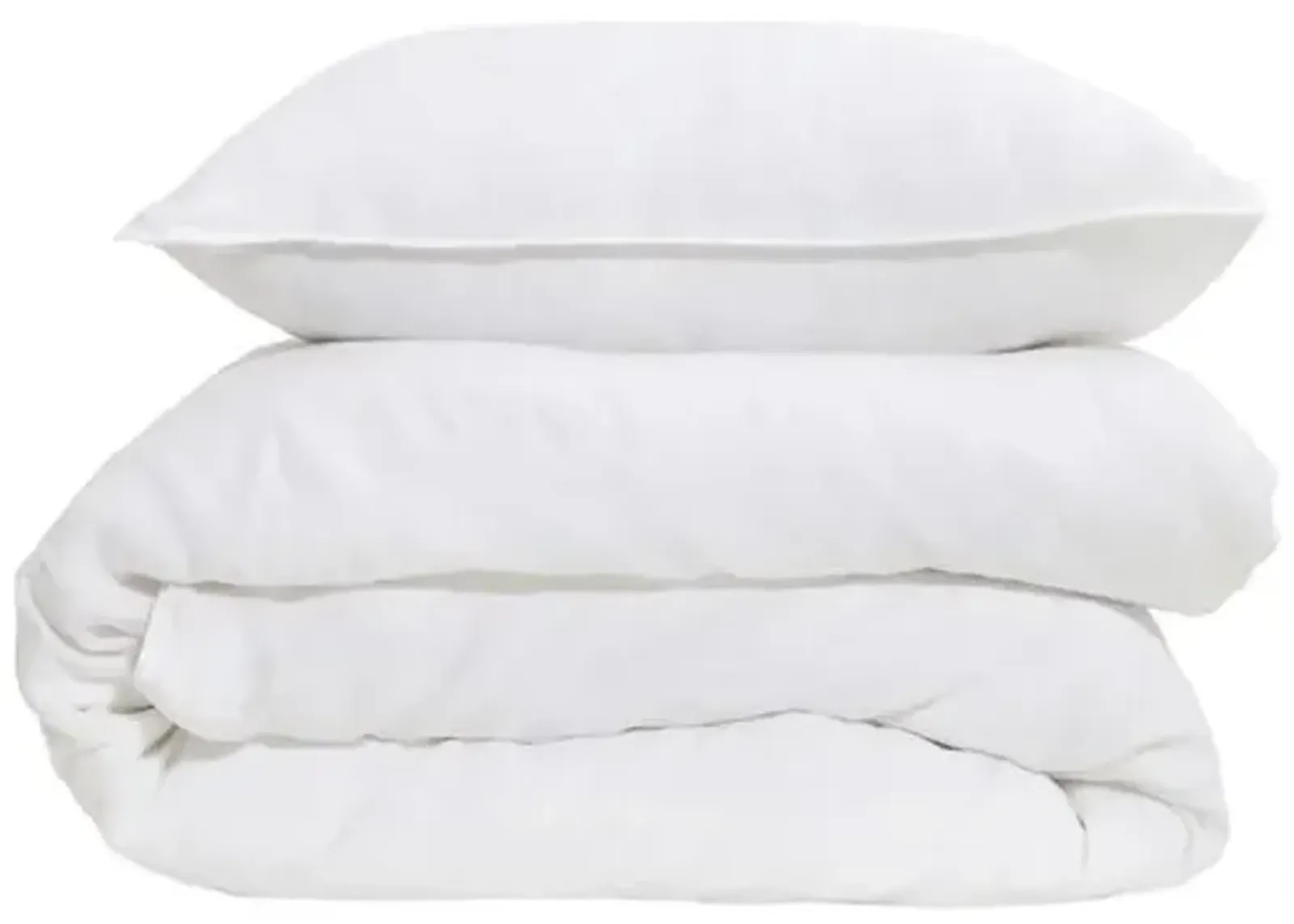 Parker Linen Duvet Set - White - Pom Pom at Home