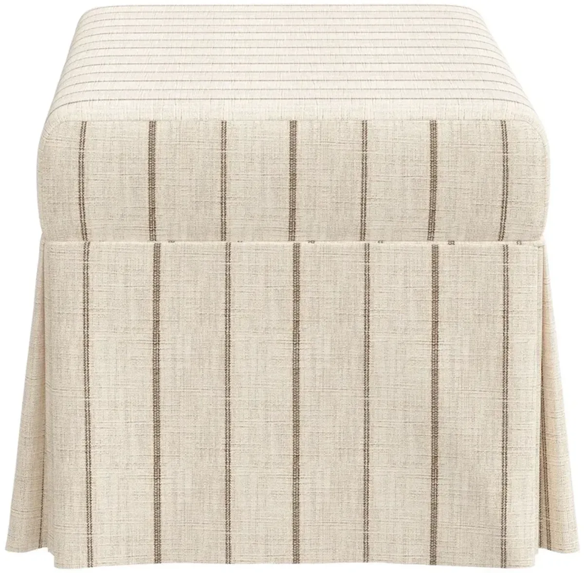 Hayworth Storage Bench, Pinstripe