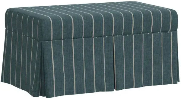 Hayworth Storage Bench, Pinstripe