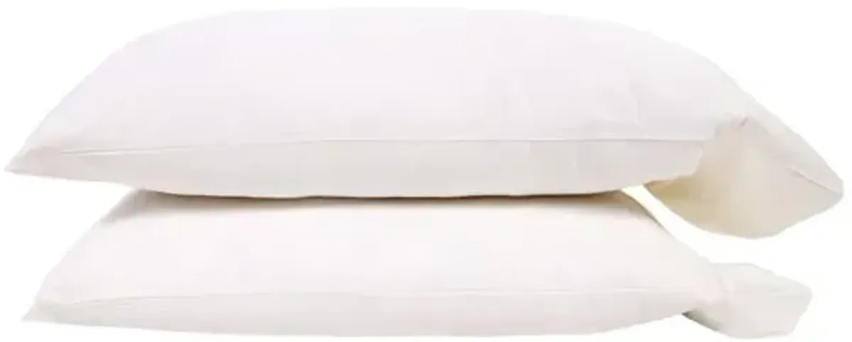 Classico Hemstitch Cotton Sateen Sheet Set - Pom Pom at Home - Ivory, 300 Thread Count, Egyptian Cotton Sateen, Soft and Luxurious