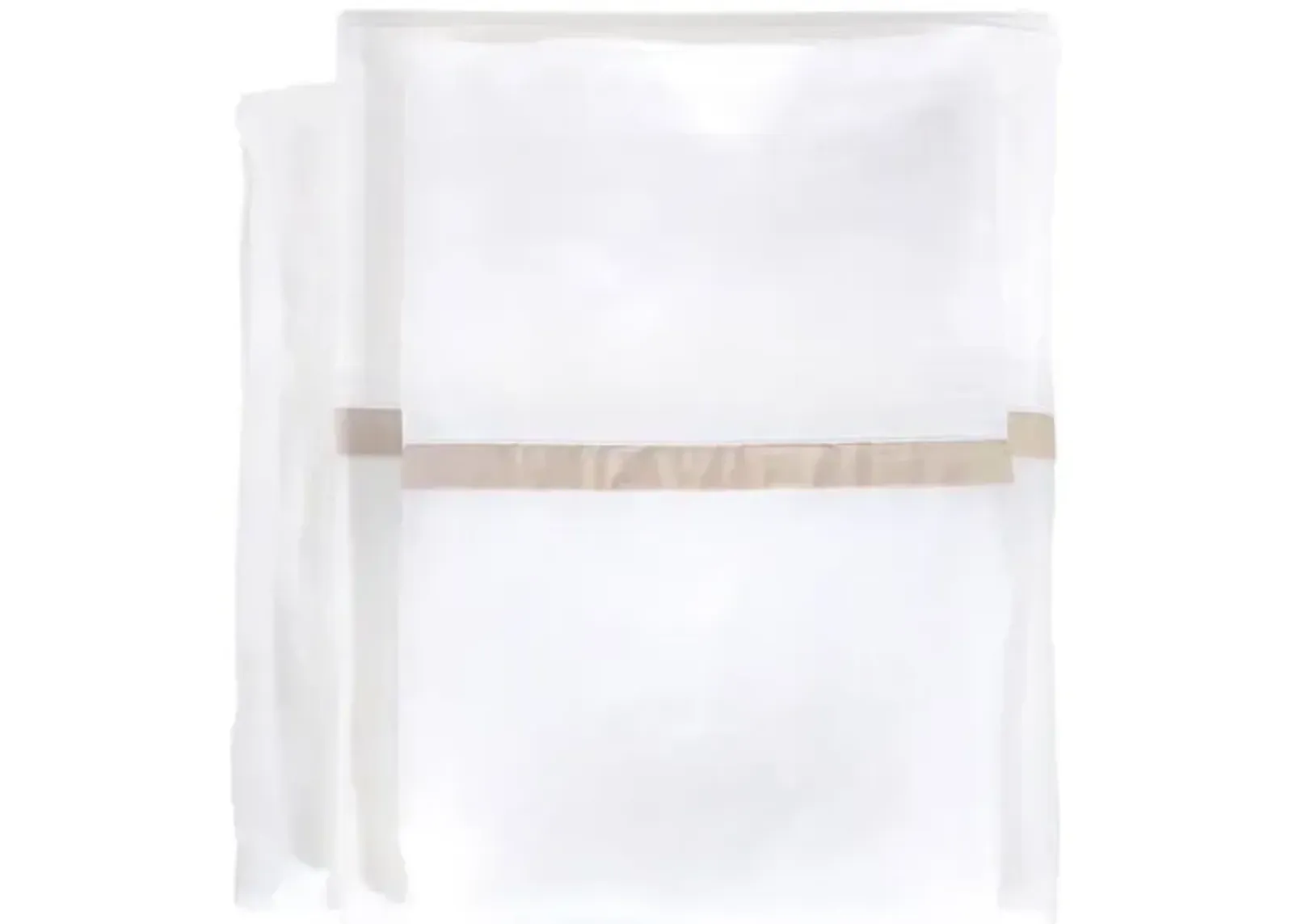 Langston Bamboo Sateen Sheet Set - Pom Pom at Home - Brown, 300 Thread Count, Egyptian Cotton Sateen, Soft and Luxurious