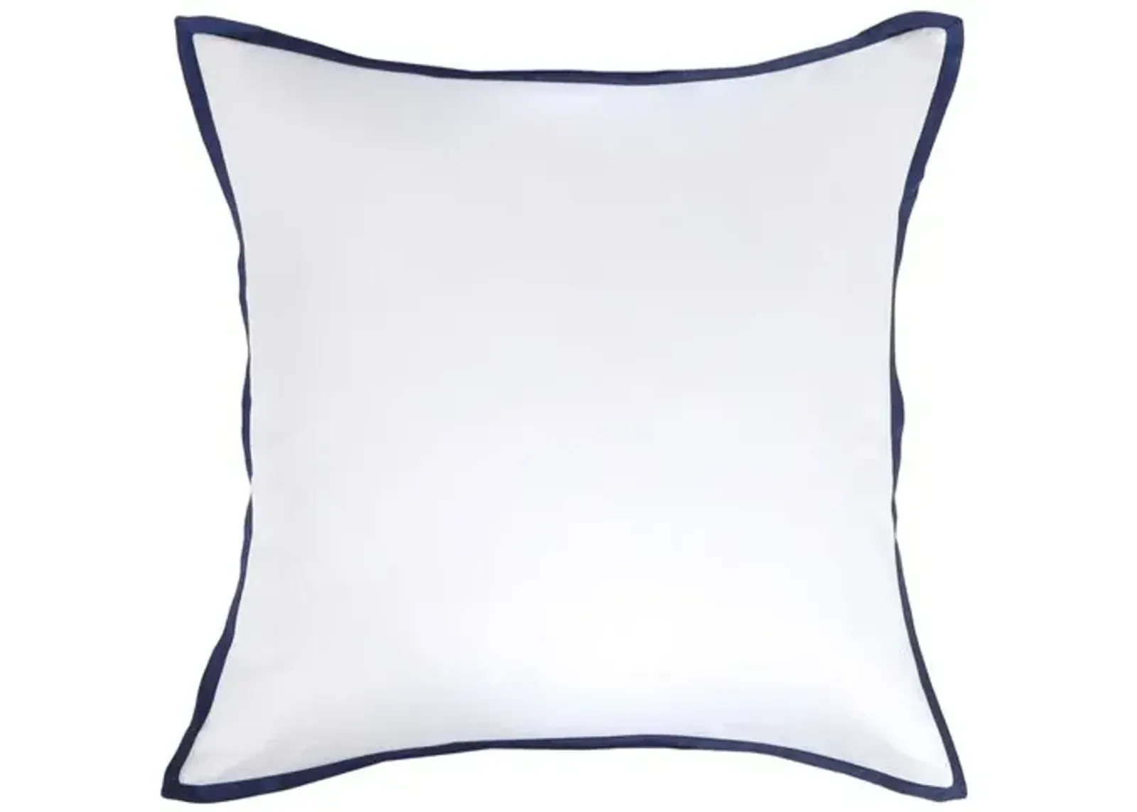 Langston Bamboo Sateen Euro Sham - Pom Pom at Home - Blue