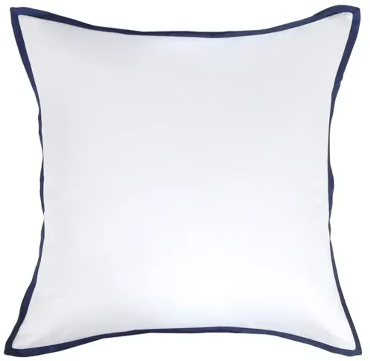 Langston Bamboo Sateen Euro Sham - Pom Pom at Home - Blue