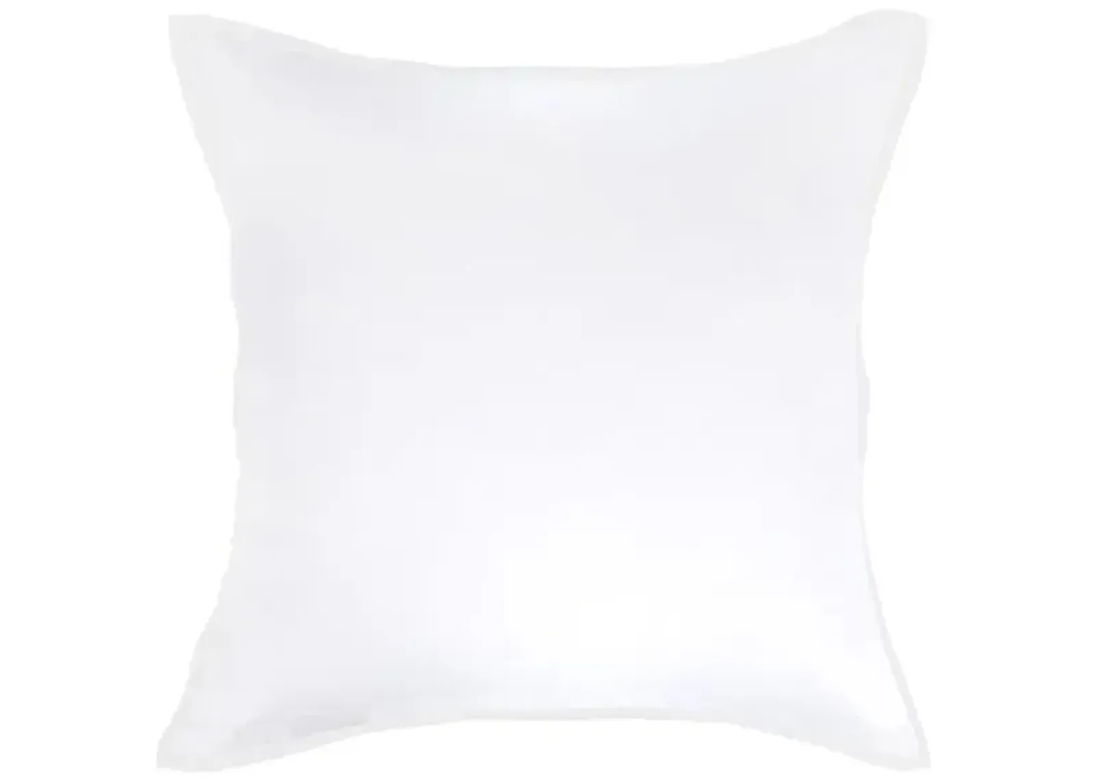 Langston Bamboo Sateen Euro Sham - Pom Pom at Home - White