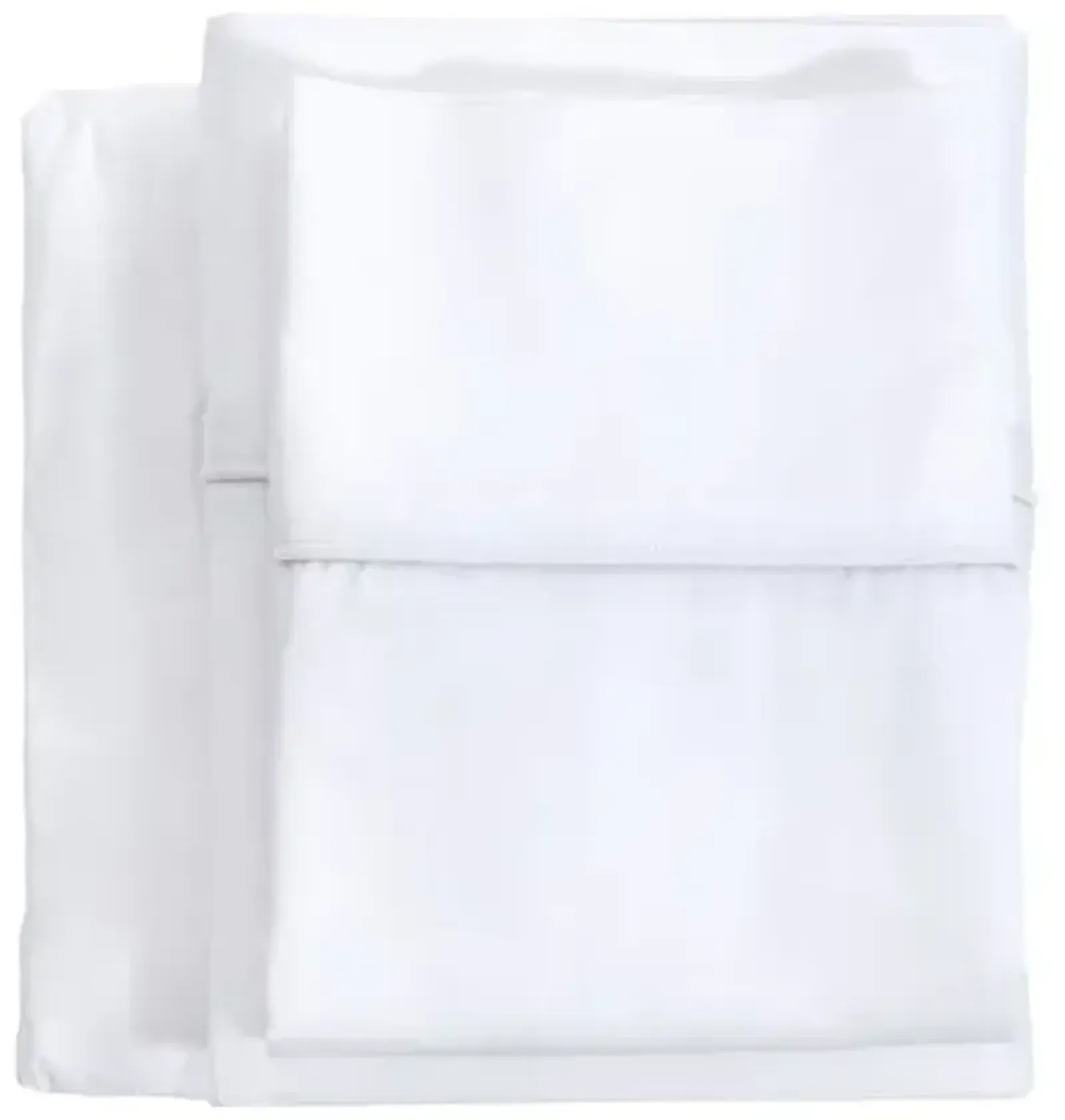 Sheena Bamboo Sateen Sheet Set - Pom Pom at Home - White, 300 Thread Count, Egyptian Cotton Sateen, Soft and Luxurious