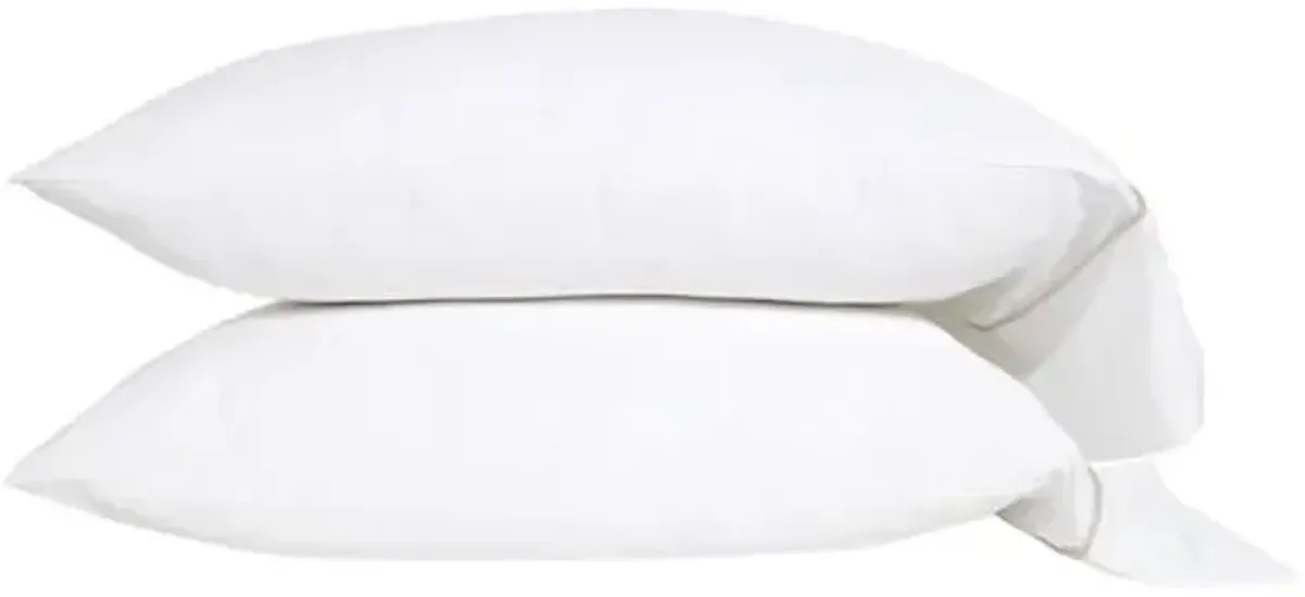 Sheena Bamboo Sateen Pillowcase Set - Pom Pom at Home