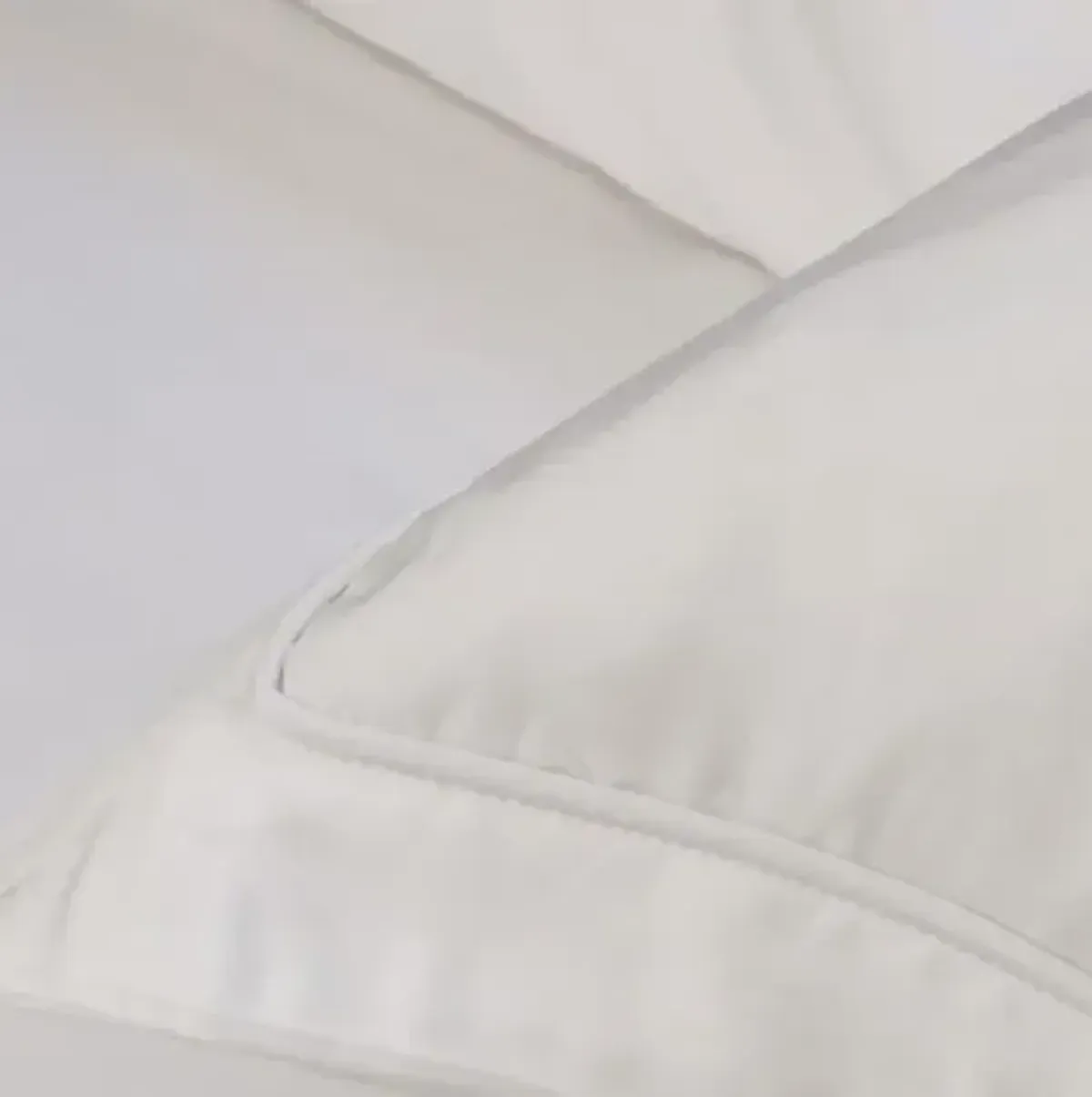 Sheena Bamboo Sateen Duvet Set - Pom Pom at Home - White