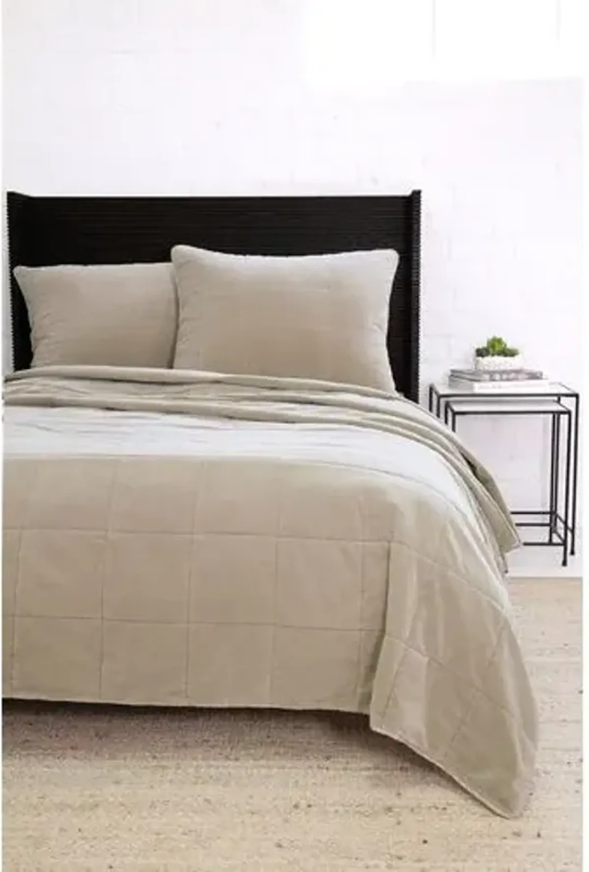 Amsterdam Coverlet - Pom Pom at Home - Beige