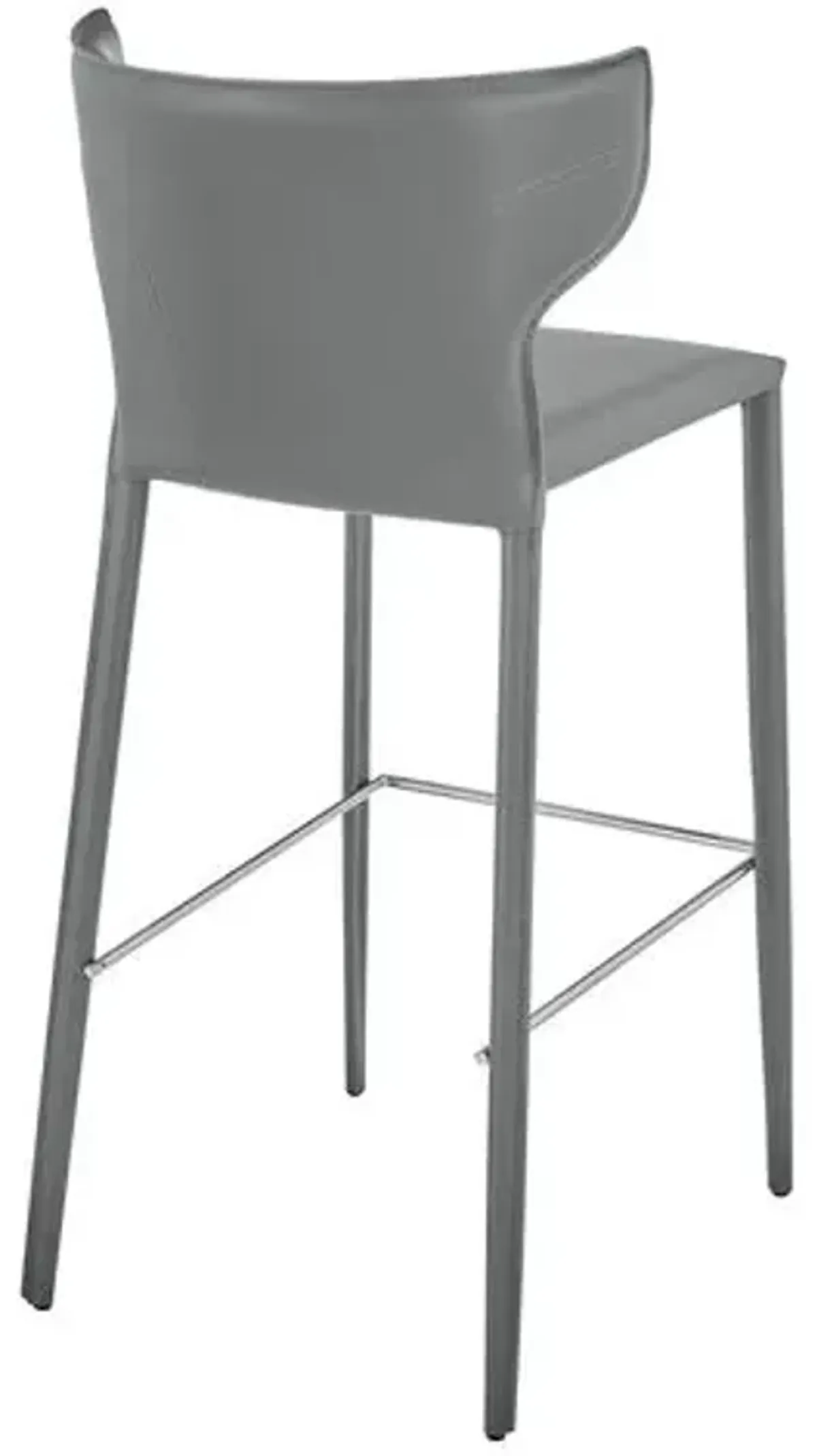 Set of 2 Elysium Barstools - Gray