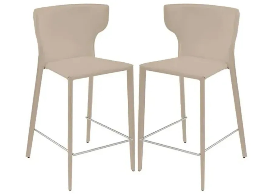 Set of 2 Elysium Counter Stools