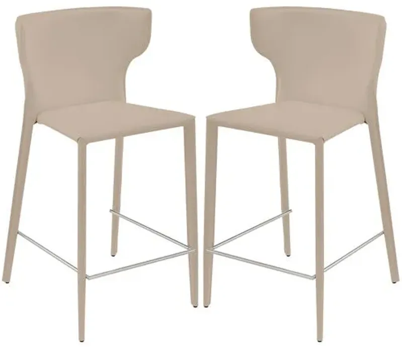 Set of 2 Elysium Counter Stools