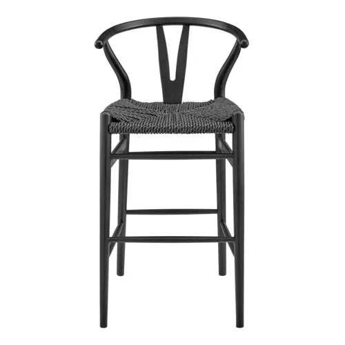 Rivello Outdoor Barstool - Black